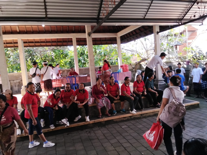 KEGIATAN POSYANDU SIKLUS HIDUP DI BANJAR KEMENUH, DESA KEMENUH