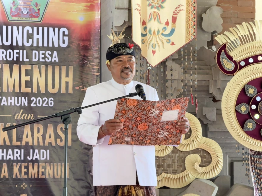 LAUNCHING BUKU PROFIL DESA KEMENUH TAHUN 2026 & DEKLARASI HARI JADI DESA KEMENUH